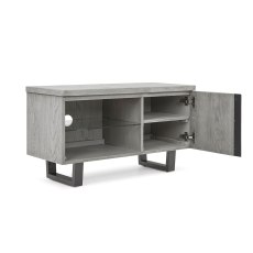 Brooklyn Grey Oak Small 90cm TV Media Unit Brooklyn Grey Oak Small 90cm TV Media Unit