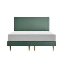 TEMPUR Form Spring Static Bed with Classic Box Headboard