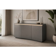 New Vida Living Lazzaro Sideboard with LED Lights New Vida Living Lazzaro Sideboard with LED Lights