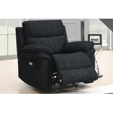 Harrow Chair Electric Recliner in Black