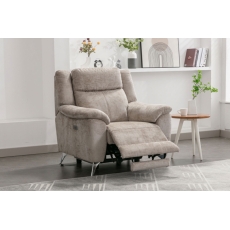 Monroe Fabric Recliner Chair in Fossil Monroe Fabric Recliner Chair in Fossil