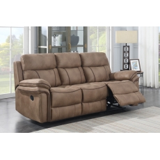 Richmond Fabric 3 Seater Recliner Sofa in Sahara