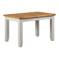 Cotswold Grey Painted Oak Small Ext Dining Table