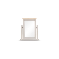 Windermere Painted Oyster Grey Oak Vanity Mirror