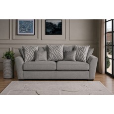 Fantasy 3 Seater Pillow Back Sofa
