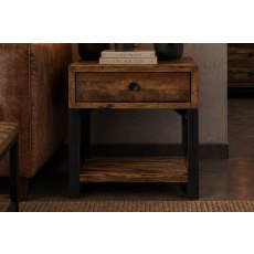 Nixon Reclaimed Wood Lamp Table