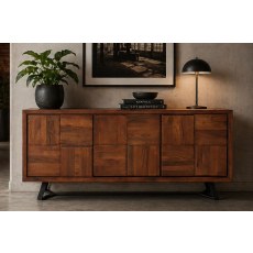 Soho Camden Solid Oak Wide Sideboard