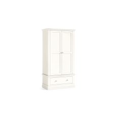 Burgundy Painted Coconut Milk Gents Wardrobe