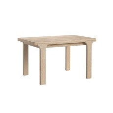 Portobello Oak 135-175cm Compact Extending Dining Table