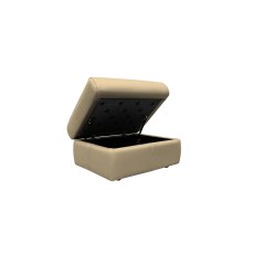 G Plan Ledbury Leather Storage Footstool G Plan Ledbury Leather Storage Footstool