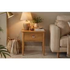 Bath Oak Lamp Table Bath Oak Lamp Table