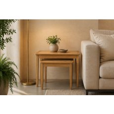 Bath Oak Nest of Tables Bath Oak Nest of Tables