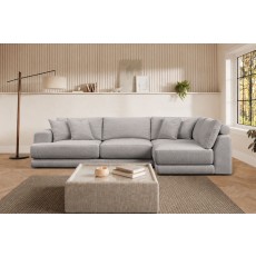 Niki Fabric Medium 4 Seater Corner Sofa Group