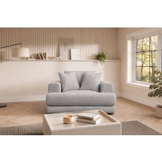 Niki Fabric Cuddler Snuggle Chair