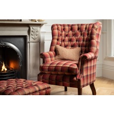 Tetrad Mackenzie Harris Tweed Wing Chair Tetrad Mackenzie Harris Tweed Wing Chair