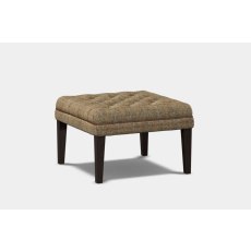 Tetrad Mackenzie Harris Tweed Buttoned Stool Tetrad Mackenzie Harris Tweed Buttoned Stool