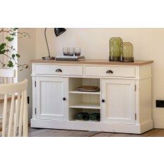 Gallery Direct Eton Painted White 2 Door 2 Drawer Sideboard Gallery Direct Eton Painted White 2 Door 2 Drawer Sideboard