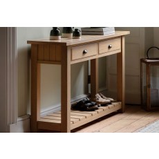 Gallery Direct Eton Natural 2 Drawer Console Table Gallery Direct Eton Natural 2 Drawer Console Table