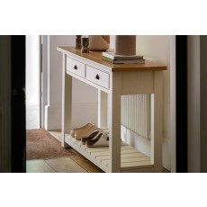 Gallery Direct Eton Painted White 2 Drawer Console Table Gallery Direct Eton Painted White 2 Drawer Console Table