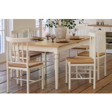 Gallery Direct Eton Painted White Ext 180-230cm Dining Table Gallery Direct Eton Painted White Ext 180-230cm Dining Table