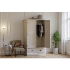 Gallery Direct Eton Painted White Wardrobe Gallery Direct Eton Painted White Wardrobe