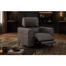 Lumea Tech Recliner Chair with Power Headrest & Bluetooth Speakers