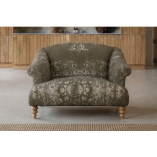 Tetrad Heritage Jacaranda Bagru Snuggler Chair Tetrad Heritage Jacaranda Bagru Snuggler Chair