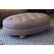 Tetrad Heritage Strand Oval Buttoned Stool