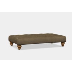 Tetrad Heritage Matisse Rectangular Curved Buttoned Stool