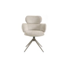 Vida Living Apollo Beige Fabric Dining Chair Vida Living Apollo Beige Fabric Dining Chair