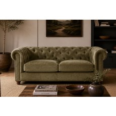 Buckland Chesterfield 2 Seater Sofa with Buttoned Back