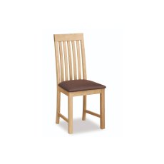 New Trinity Natural Oak Dining Chair (PAIR)