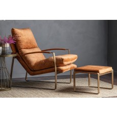 Gallery Direct Fabien Footstool in Ochre Soft Fabric Gallery Direct Fabien Footstool in Ochre Soft Fabric