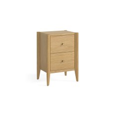 Paris Natural 2 Drawer Bedside Paris Natural 2 Drawer Bedside
