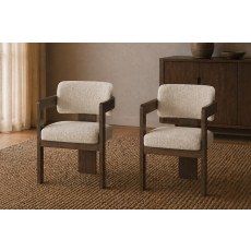 California Dark Oak Dining Chair (Pair) California Dark Oak Dining Chair (Pair)