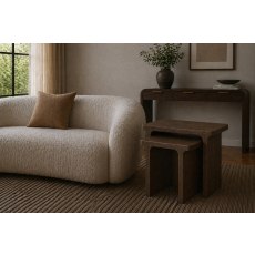 California Dark Oak Rectangular Nest of Tables California Dark Oak Rectangular Nest of Tables