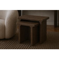 California Dark Oak Rectangular Nest of Tables California Dark Oak Rectangular Nest of Tables
