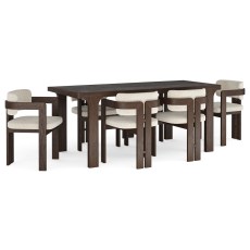 California Dark Oak Large Extending Dining Table California Dark Oak Large Extending Dining Table