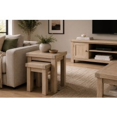 Normandy White Wash Nest Of Tables Normandy White Wash Nest Of Tables