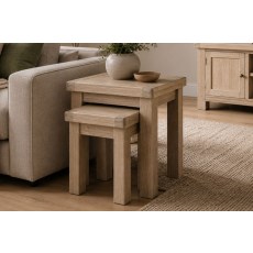 Normandy White Wash Nest Of Tables Normandy White Wash Nest Of Tables