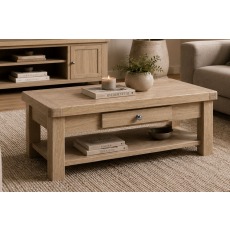 Normandy White Wash Coffee Table Normandy White Wash Coffee Table