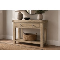 Normandy White Wash Console Table Normandy White Wash Console Table