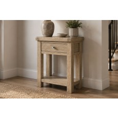 Normandy White Wash Telephone Table Normandy White Wash Telephone Table