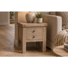 Normandy White Wash Lamp Table Normandy White Wash Lamp Table