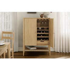 Sicily Oak Bar Drinks Cabinet Sicily Oak Bar Drinks Cabinet