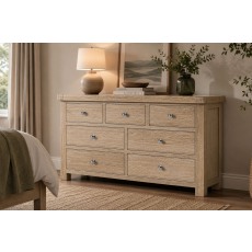 Normandy White Wash 3 Over 4 Chest of Drawer Normandy White Wash 3 Over 4 Chest of Drawer