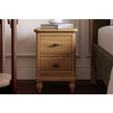 Verona Oak Slim Bedside Table Verona Oak Slim Bedside Table