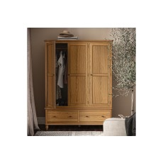 Verona Oak Triple Wardrobe Verona Oak Triple Wardrobe