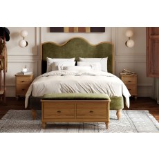 Verona Oak Storage Bench Verona Oak Storage Bench