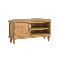 Verona Oak 100cm Corner TV Unit
